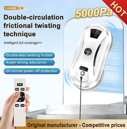 Automatic Window Cleaning Robot - Smart Robotic Glass Vacuum