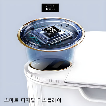 Smart Touchless Trash Can – Rechargeable Motion Sensor Bin with LED Display