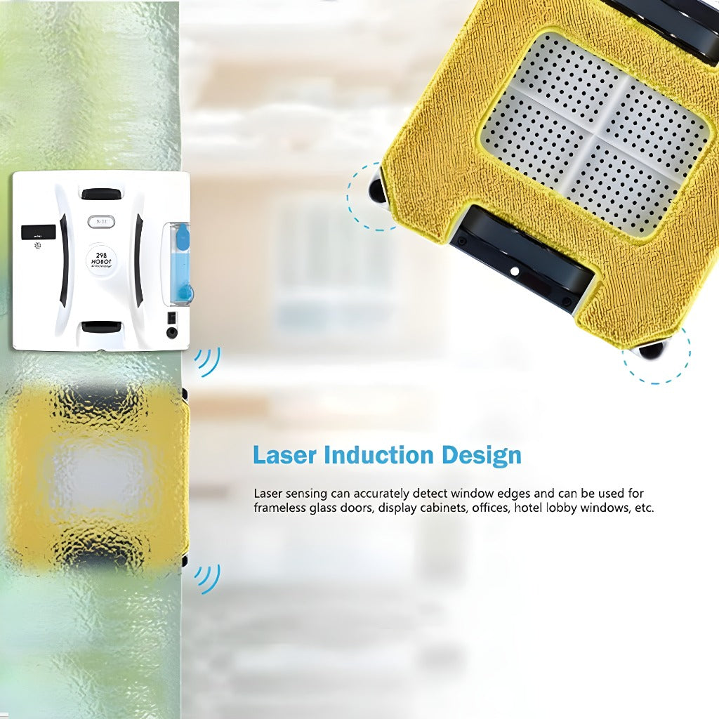 Automatic Window Cleaning Robot - Smart Robotic Glass Vacuum
