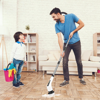 Electric Spin Scrubber with Multi-Brush Heads